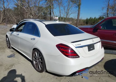 2020 Mercedes-Benz S 560 из США, поврежденный, VIN WDDUG8DB6LA511255